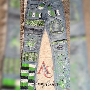 Custom men jeans 🐍